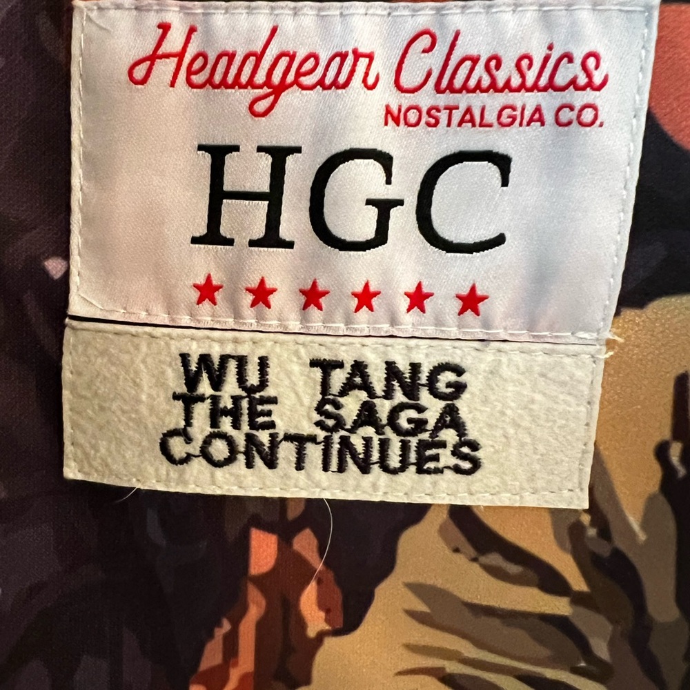 Wu-Tang The Saga Continues Basketball Jersey M | Headgear Classics